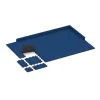 Typische Verlegung oder Einbausituation für den Artikel 5994 von WARCO - Zwembadrandtegel zonder voegen, Farbton Gentiaanblauw in der Abmessung 306 x 306 x 20 mm.