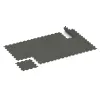 Typische Verlegung oder Einbausituation für den Artikel 0882 von WARCO - Fitnessvloer Compact, Farbton Donkergrijs Graniet in der Abmessung 485 x 485 x 8 mm.