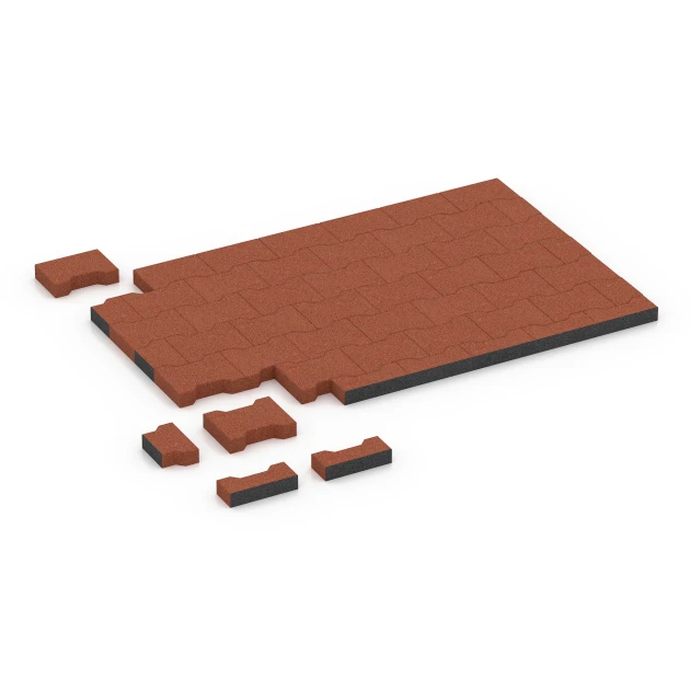 Typische Verlegung oder Einbausituation für den Artikel 7069 von WARCO - H-klinkers, Farbton Baksteenrood in der Abmessung 20 x 16,5 x 4,5 cm | 0,0278 m².