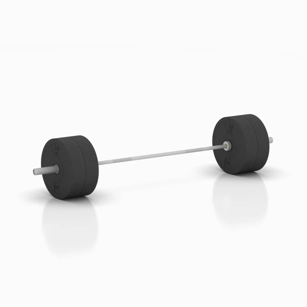 Typische Verlegung oder Einbausituation für den Artikel 6087 von WARCO - Bumper Plate, Farbton Antraciet in der Abmessung 20 kg | ø 45,4 x 11,38 cm.