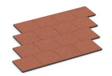 Rubberen speelplaatstegel – 120 cm