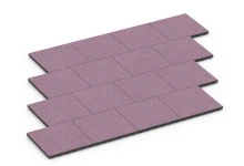 Valdempende EPDM-tegel – 120 cm
