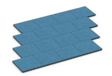 Rubberen speelplaatstegel – 120 cm