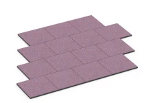Rubberen speelplaatstegel – 90 cm