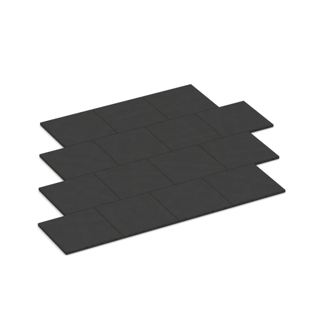 Typische Verlegung oder Einbausituation für den Artikel 6287 von WARCO - Rubberen speelplaatstegels, Farbton Antraciet in der Abmessung 50 x 50 x 3 cm | 0,25 m².