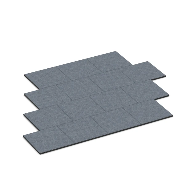 Typische Verlegung oder Einbausituation für den Artikel 6130 von WARCO - Speelplaatstegel – 95 cm, Farbton Grafietgrijs in der Abmessung 50 x 50 x 3 cm | 0,25 m².