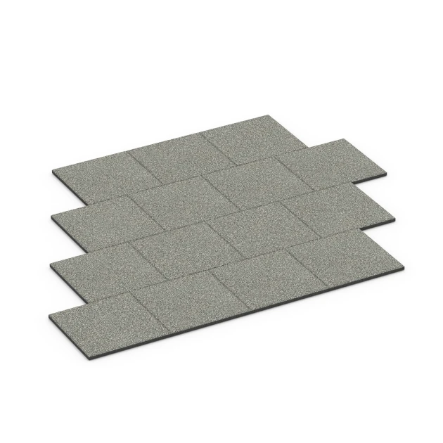 Typische Verlegung oder Einbausituation für den Artikel 6414 von WARCO - Rubberen speelplaatstegel – 90 cm, Farbton Grijs graniet in der Abmessung 50 x 50 x 3 cm | 0,25 m².