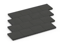 Rubberen speelplaatstegel – 205 cm