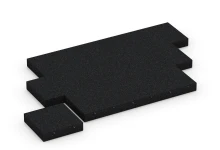 Rubberen speelplaatstegel – 300 cm