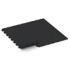 Typische Verlegung oder Einbausituation für den Artikel 7052 von WARCO - Rubber terrastegel Linea, Farbton Antraciet in der Abmessung 50 x 50 x 3 cm | 0,25 m².