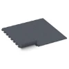Typische Verlegung oder Einbausituation für den Artikel 6978 von WARCO - Fitnessvloertegel Classic, Farbton Leisteengrijs in der Abmessung 50 x 50 x 3 cm | 0,25 m².