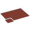 Typische Verlegung oder Einbausituation für den Artikel 6988 von WARCO - Fitnesstegel, Farbton Baksteenrood in der Abmessung 50 x 50 x 3 cm | 0,25 m².
