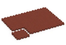 Valdempende puzzeltegel – 190 cm