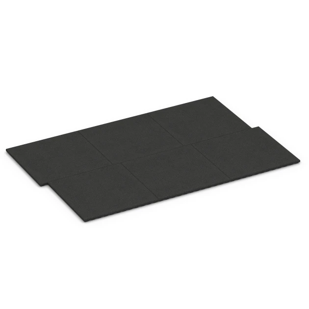 Typische Verlegung oder Einbausituation für den Artikel 6387 von WARCO - Stalmat Premium, Farbton Antraciet in der Abmessung 100 x 100 x 4,5 cm | 1,00 m².