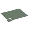 Typische Verlegung oder Einbausituation für den Artikel 6825 von WARCO - Fitness Active vloertegel, Farbton Engels gazon in der Abmessung 44,6 x 44,6 x 1,8 cm.