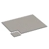 Typische Verlegung oder Einbausituation für den Artikel 6896 von WARCO - Hondensportvloer indoor, Farbton Grijs graniet in der Abmessung 44,6 x 44,6 x 1,8 cm.