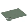 Typische Verlegung oder Einbausituation für den Artikel 6915 von WARCO - Beursvloer kliktegel, Farbton Engels gazon in der Abmessung 44,6 x 44,6 x 1,8 cm.
