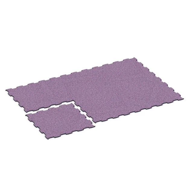 Typische Verlegung oder Einbausituation für den Artikel 6918 von WARCO - Beursvloer kliktegel, Farbton Lavendel in der Abmessung 44,6 x 44,6 x 1,8 cm.