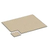 Typische Verlegung oder Einbausituation für den Artikel 6901 von WARCO - Hondensportvloer indoor, Farbton Travertin in der Abmessung 44,6 x 44,6 x 1,8 cm.