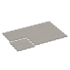 Typische Verlegung oder Einbausituation für den Artikel 6806 von WARCO - Agility vloer hondensport, Farbton Grijs graniet in der Abmessung 97,1 x 97,1 × 1,8 cm.