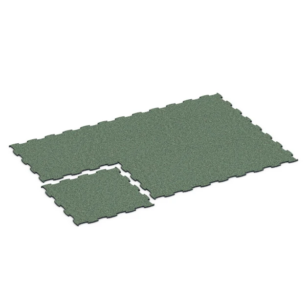 Typische Verlegung oder Einbausituation für den Artikel 6807 von WARCO - Agility vloer hondensport, Farbton Engels gazon in der Abmessung 97,1 x 97,1 × 1,8 cm.
