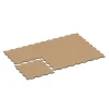 Typische Verlegung oder Einbausituation für den Artikel 6907 von WARCO - Hondensportvloer indoor, Farbton Terracotta in der Abmessung 97,1 x 97,1 × 1,8 cm.