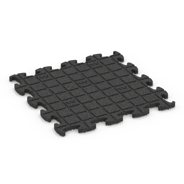 Typische Verlegung oder Einbausituation für den Artikel 6932 von WARCO - Valdempende puzzeltegel, Farbton Grijs graniet in der Abmessung 46 x 46 × 2,8 cm.