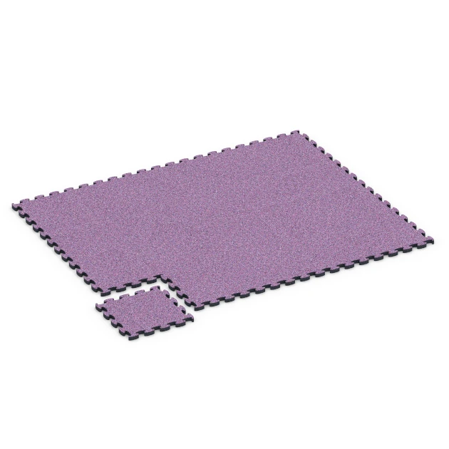 Typische Verlegung oder Einbausituation für den Artikel 6936 von WARCO - Valdempende puzzeltegel, Farbton Lavendel in der Abmessung 44,6 x 44,6 × 2,8 cm.