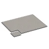 Typische Verlegung oder Einbausituation für den Artikel 6842 von WARCO - Fitness Active vloertegel, Farbton Grijs graniet in der Abmessung 44,6 x 44,6 × 2,8 cm.