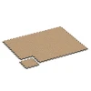 Typische Verlegung oder Einbausituation für den Artikel 6943 von WARCO - Terrastegels rubber, Farbton Terracotta in der Abmessung 44,6 x 44,6 × 2,8 cm.
