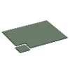 Typische Verlegung oder Einbausituation für den Artikel 6879 von WARCO - Fitness Max vloersysteem, Farbton Engels gazon in der Abmessung 44,6 x 44,6 × 2,8 cm.