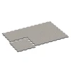 Typische Verlegung oder Einbausituation für den Artikel 6851 von WARCO - Fitness Active vloertegel, Farbton Grijs graniet in der Abmessung 97,1 x 97,1 x 2,8 cm.