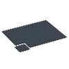Typische Verlegung oder Einbausituation für den Artikel 6961 von WARCO - Fitness Premium sportvloer, Farbton Antraciet in der Abmessung 45,9 x 45,9 x 2,8 cm.