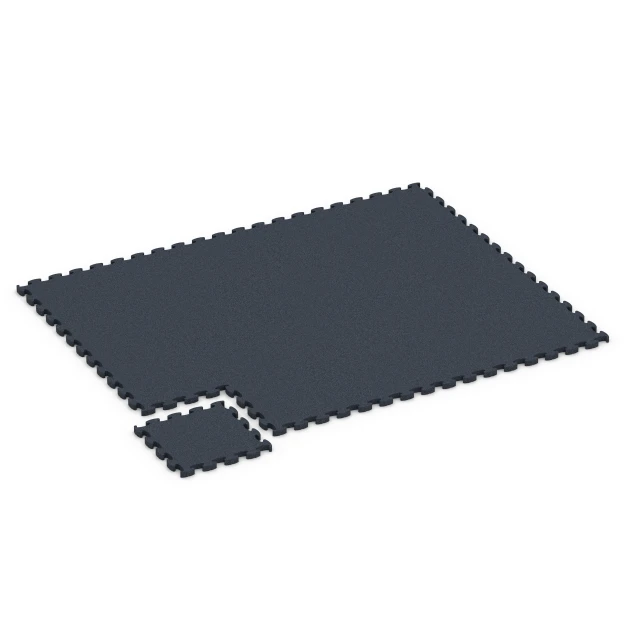 Typische Verlegung oder Einbausituation für den Artikel 6961 von WARCO - Fitness Premium sportvloer, Farbton Antraciet in der Abmessung 45,9 x 45,9 x 2,8 cm.