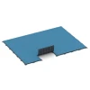 Typische Verlegung oder Einbausituation für den Artikel 7139 von WARCO - Fitnessvloer voor buiten, Farbton Atlantische Oceaan in der Abmessung 60 x 60 x 3 cm | 0,36 m².